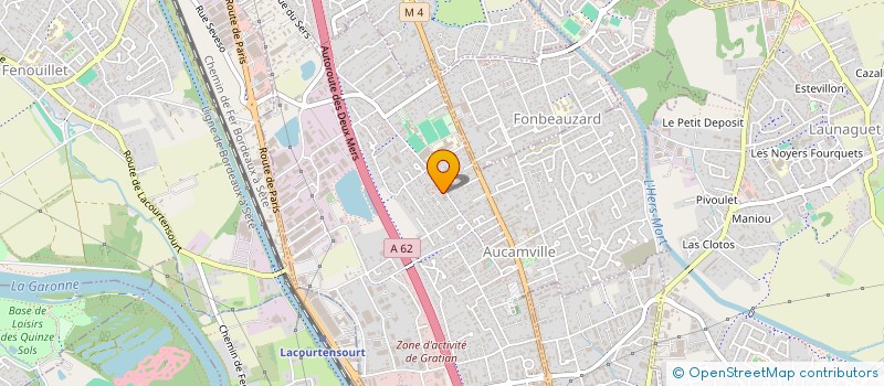 localisation de l'entreprise L'ARTELIER TOULOUSAIN DE MACONNERIE GLE à AUCAMVILLE