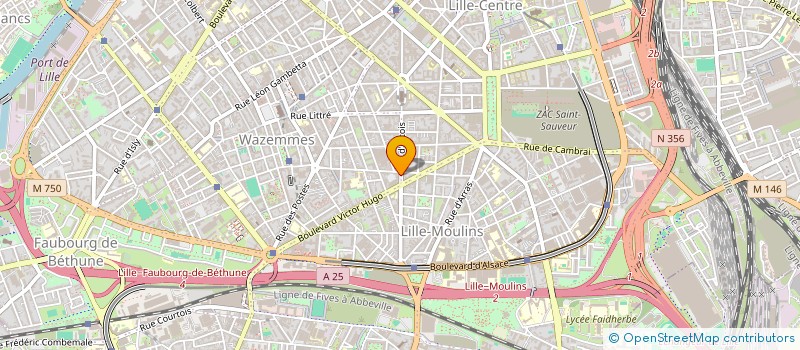 localisation de l'entreprise L'ARTESIENNE à LILLE