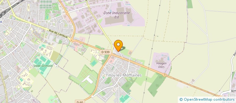 localisation de l'entreprise L ARTESIENNE DE MENUISERIE  TILLOY-LES-MOFFLAINES