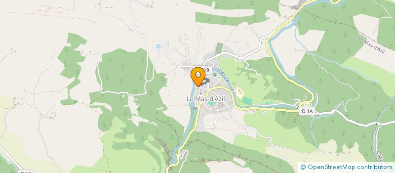 localisation de l'entreprise L'ARTFAILUM à LE MAS-D'AZIL