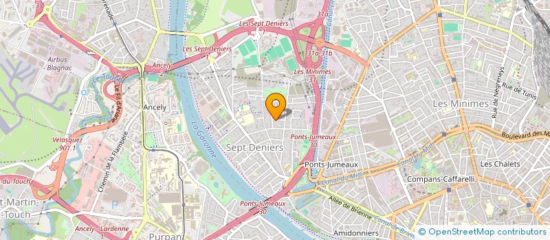 localisation de l'entreprise L'ARTICHAUD  TOULOUSE