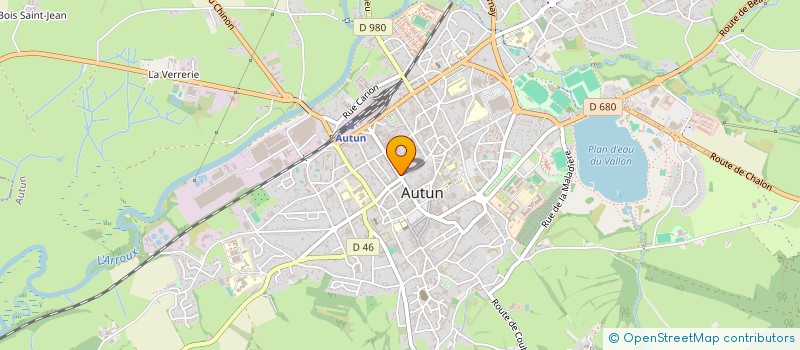 localisation de l'entreprise L'ARTISAN à AUTUN