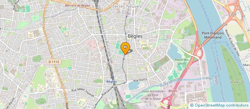 localisation de l'entreprise L'ARTISAN CHARPENTIER à BEGLES