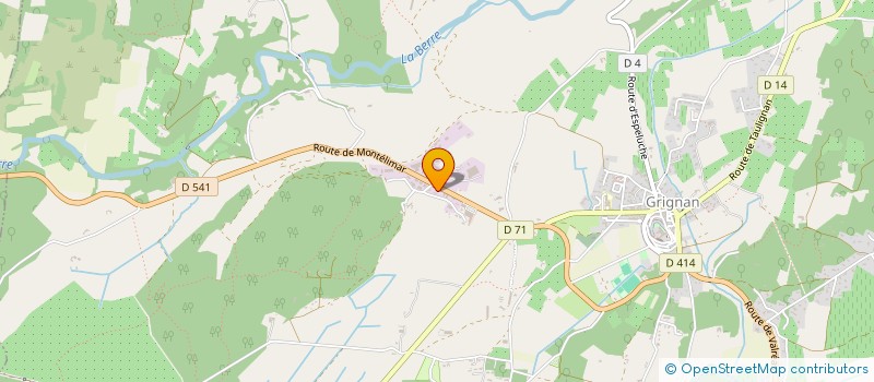 localisation de l'entreprise L'ARTISAN D'AUTREFOIS  GRIGNAN