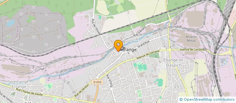 localisation de l'entreprise L'ARTISAN DE L'ISOLATION à FLORANGE
