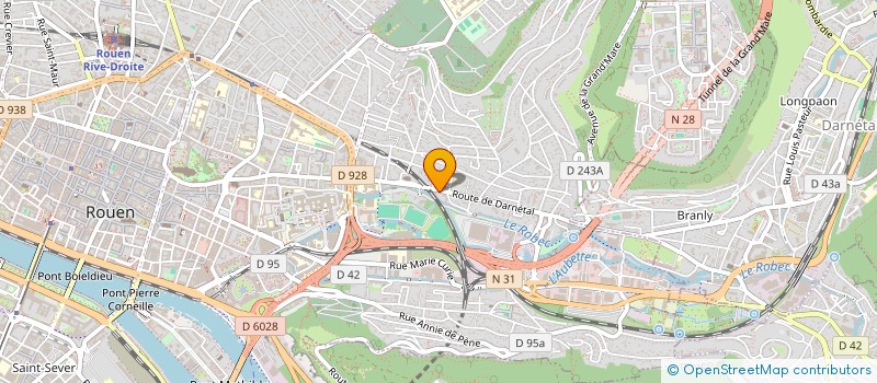 localisation de l'entreprise L'ARTISAN DES CO'PAINS  ROUEN