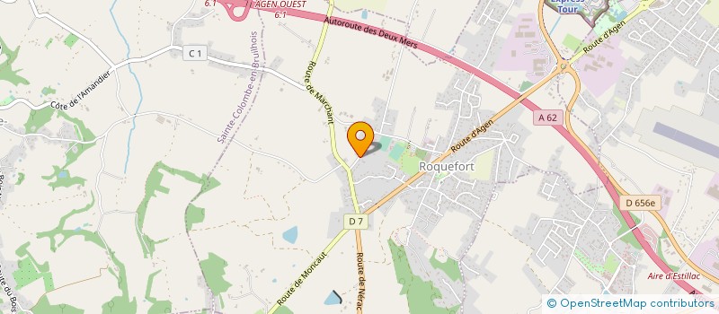 localisation de l'entreprise L' ARTISAN DU BATIMENT  ROQUEFORT