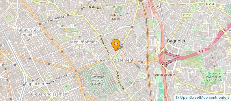 localisation de l'entreprise L'ARTISAN DU LAIT  PARIS