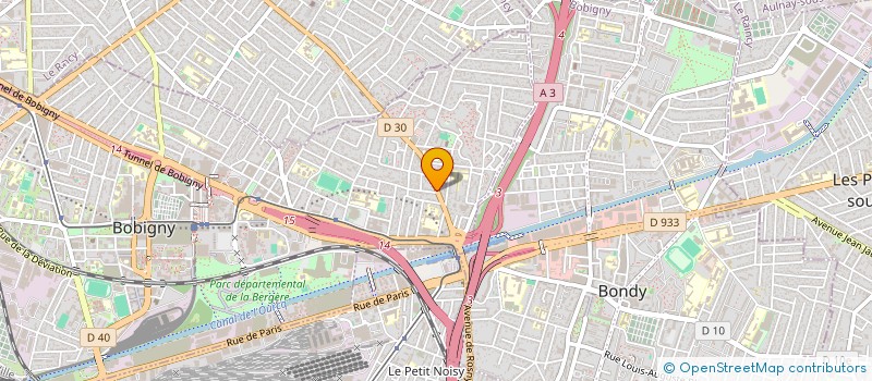 localisation de l'entreprise L'ARTISAN DU PAIN  BOBIGNY