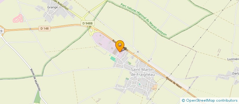 localisation de l'entreprise L'ARTISAN DU PIANO  SAINT-MARTIN-DE-FRAIGNEAU