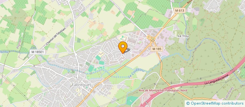 localisation de l'entreprise L'ARTISAN DU SUR MESURE  FABREGUES