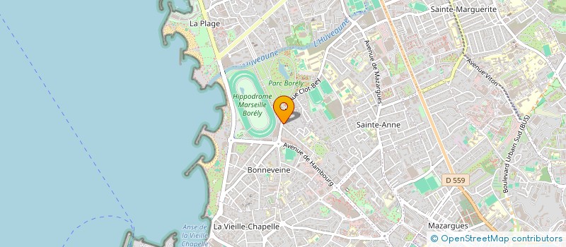 localisation de l'entreprise L'ARTISAN DU VOYAGE- BORELY PARK à MARSEILLE