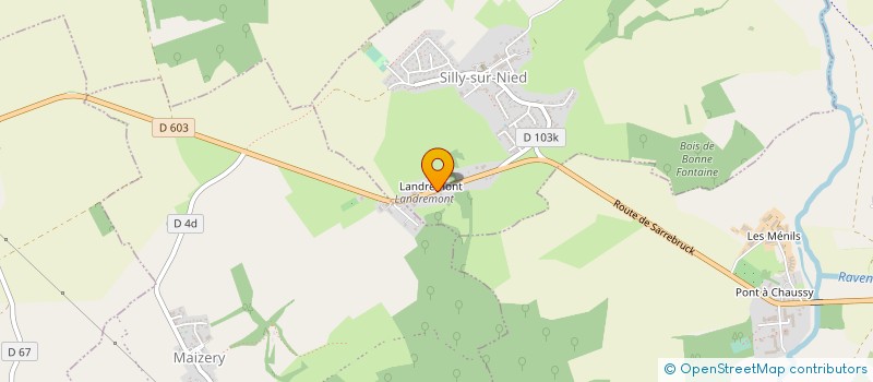 localisation de l'entreprise L'ARTISAN GOURMAND  COLLIGNY-MAIZERY