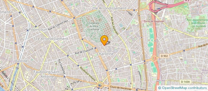 localisation de l'entreprise L'ARTISAN HOUT  PARIS