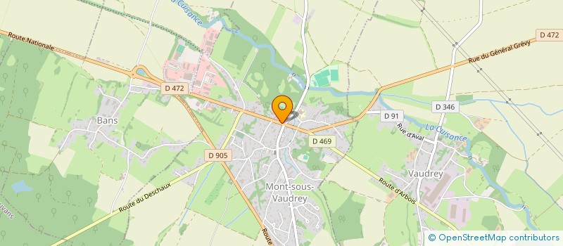 localisation de l'entreprise L'ARTISAN MACON  SOUVANS