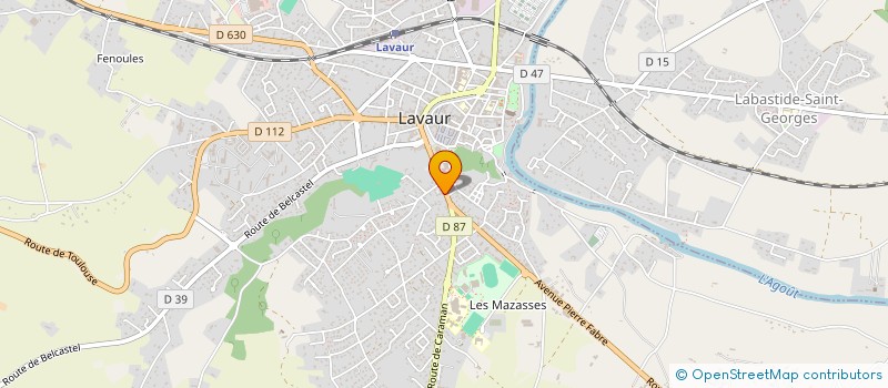 localisation de l'entreprise L'ARTISAN PCC à LAVAUR