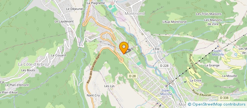 localisation de l'entreprise L'ARTISAN SAVOYARD à ESSERT-ROMAND