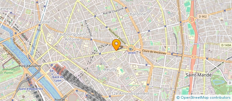 localisation de l'entreprise L'ARTISAN SERRURIER à PARIS