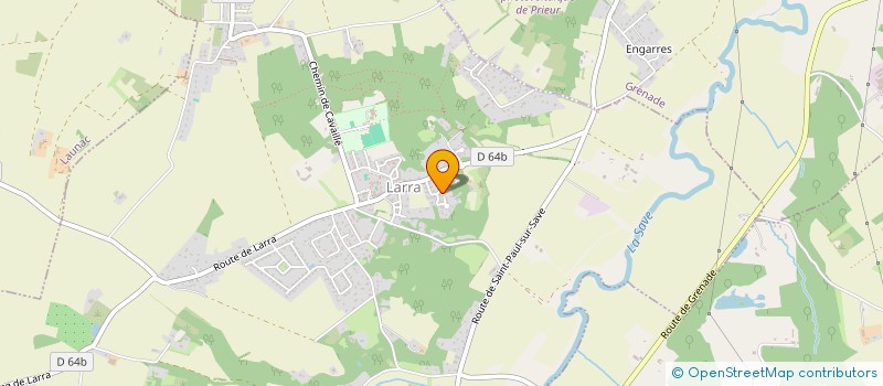 localisation de l'entreprise L ARTISAN ZINGUEUR  LARRA