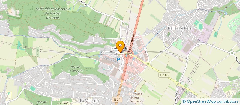 localisation de l'entreprise L'ARTISANAT à BALLAINVILLIERS