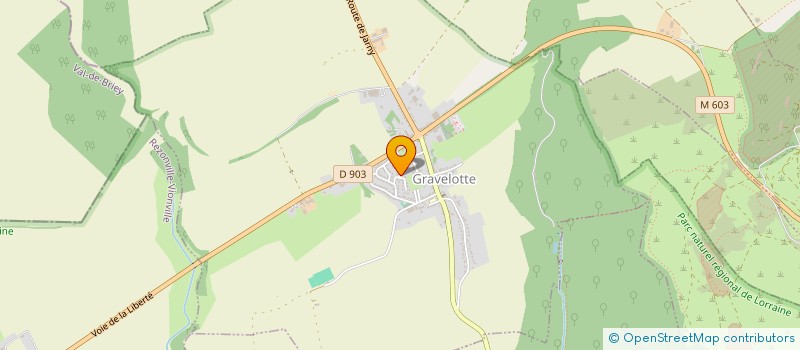 localisation de l'entreprise L'ARTISANAT A LA FRANCAISE  GRAVELOTTE