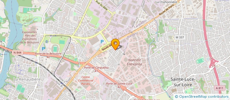 localisation de l'entreprise L'ARTISANAT DE SABRINA à NANTES