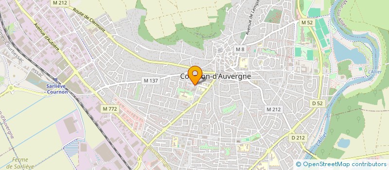 localisation de l'entreprise L'ARTISANAT DES ILES DU PACIFIQUE  COURNON-D'AUVERGNE