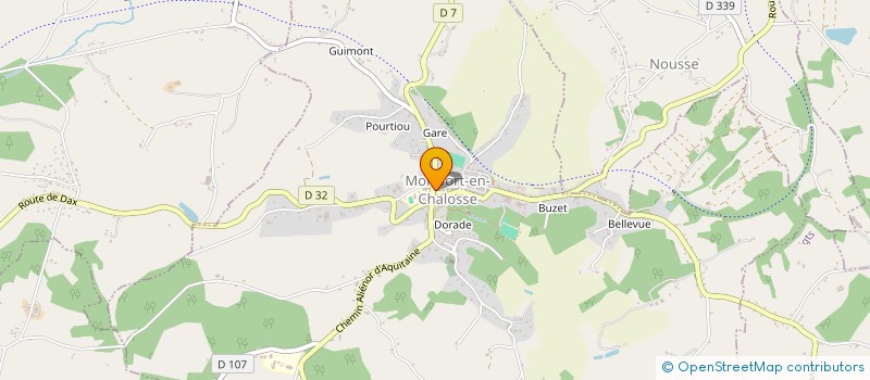 localisation de l'entreprise L ARTISANAT DU MEUBLE LABORDE à OZOURT