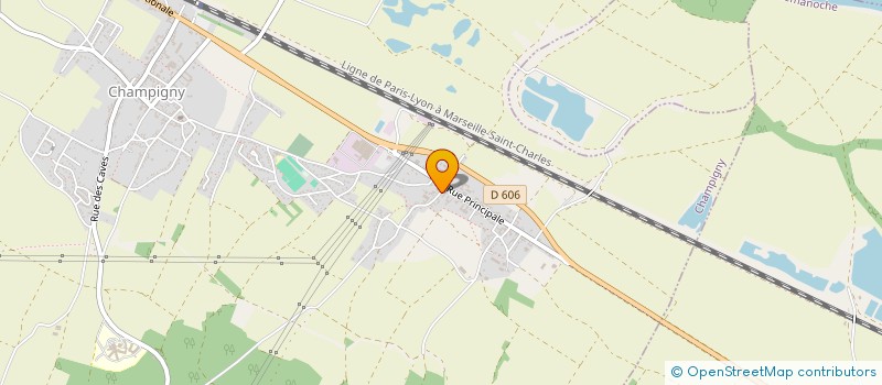 localisation de l'entreprise L ARTISANAT DU SPECTACLE  CHAMPIGNY