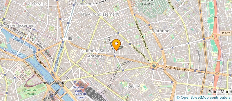 localisation de l'entreprise L'ARTISANAT PARISIEN BODIN MEDICUS à PARIS