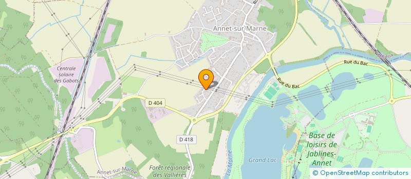 localisation de l'entreprise L'ARTISANAT PAVOT à ANNET-SUR-MARNE
