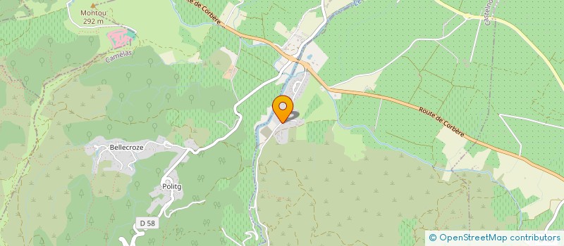 localisation de l'entreprise L'ARTISANE  CASTELNOU