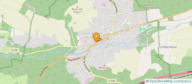 localisation de l'entreprise L'ARTISANE 91 à SAINT-ARNOULT-EN-YVELINES