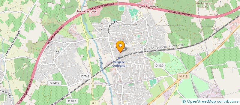 localisation de l'entreprise L'ARTISANE  CODOGNAN