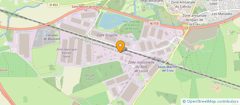 localisation de l'entreprise L'ARTISANE DE PROVENCE à SAINT-MARTIN-DE-CRAU