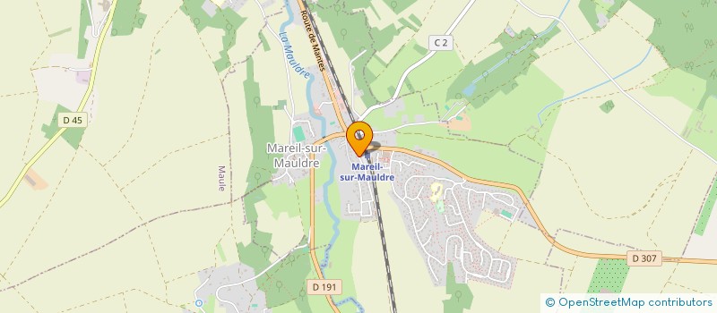 localisation de l'entreprise L'ARTISANE DU LOCAL à MAREIL-SUR-MAULDRE