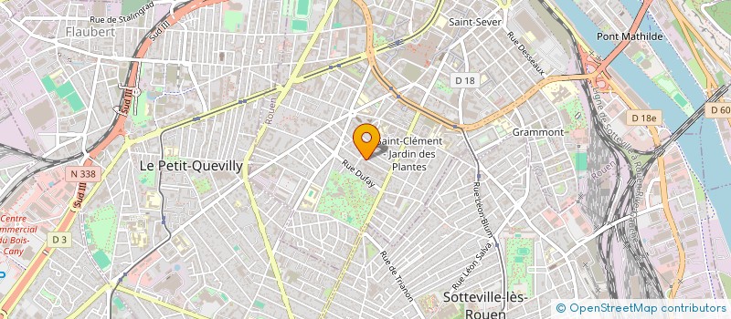 localisation de l'entreprise L'ARTISANERIE  ROUEN