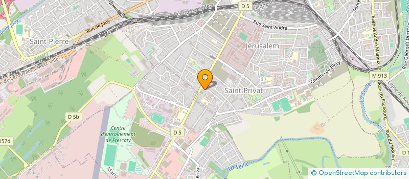 localisation de l'entreprise L'ARTISTE à MONTIGNY-LES-METZ
