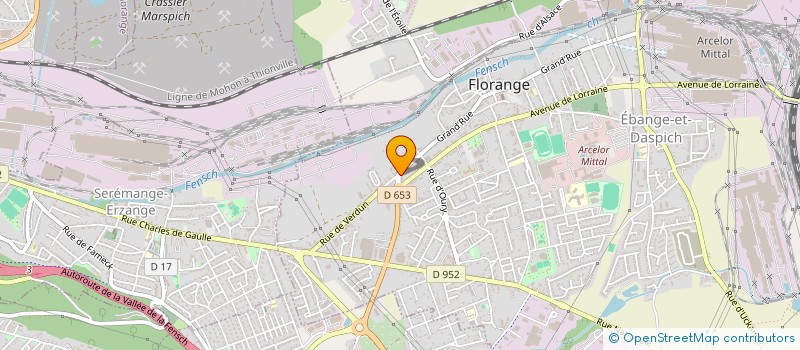 localisation de l'entreprise L'ARTISTE BY AMANDINE  FLORANGE