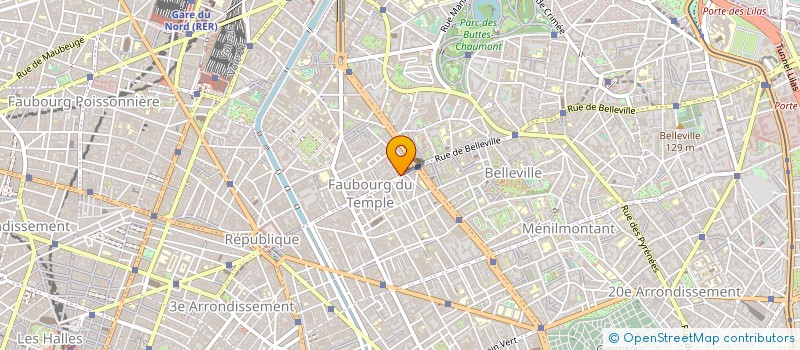 localisation de l'entreprise L'ARTISTE DU CUIR à PARIS