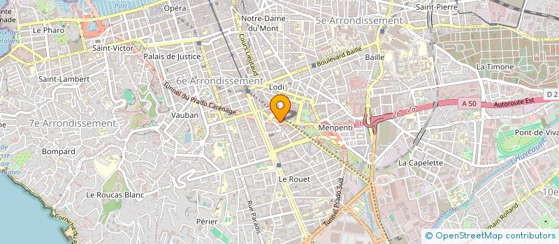 localisation de l'entreprise L'ARTISTE HAIR à MARSEILLE
