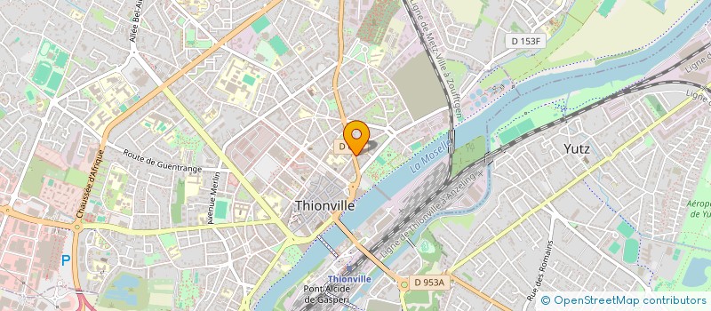 localisation de l'entreprise L'ARTISTERIE  THIONVILLE