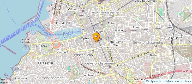 localisation de l'entreprise L'ARTMADA à MARSEILLE
