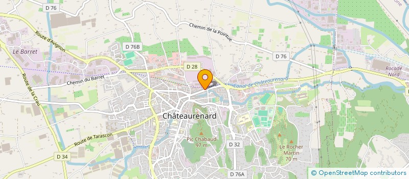 localisation de l'entreprise L ARTON à CHATEAURENARD