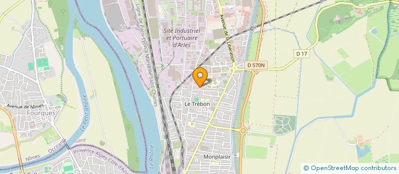 localisation de l'entreprise L ' ARTOP  ARLES