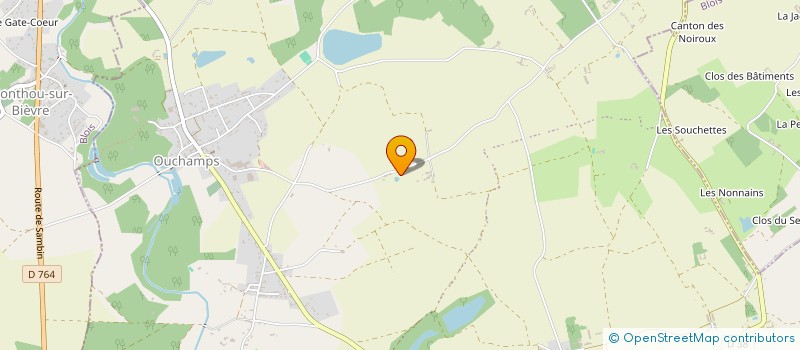 localisation de l'entreprise L'ARTOUILLAT  LE CONTROIS-EN-SOLOGNE