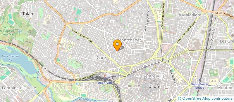 localisation de l'entreprise L'ARTSAUT  DIJON