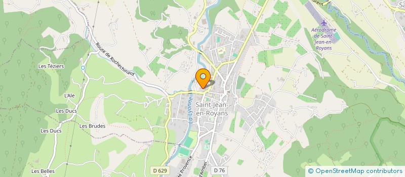 localisation de l'entreprise L'ARTSOLITE  SAINT-JEAN-EN-ROYANS