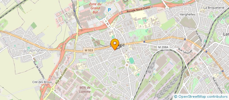 localisation de l'entreprise L'ARTUBY à LILLE