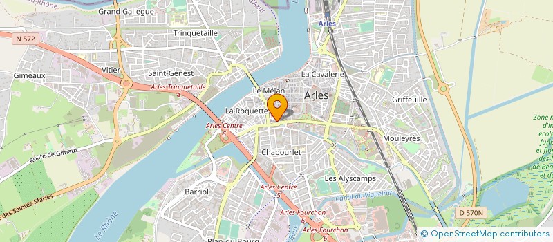 localisation de l'entreprise L'ARUM DU VIN à ARLES